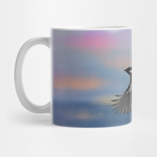 Flying bird in the sky Mug